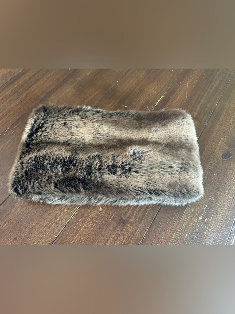 Coldwater Creek faux fur scarf